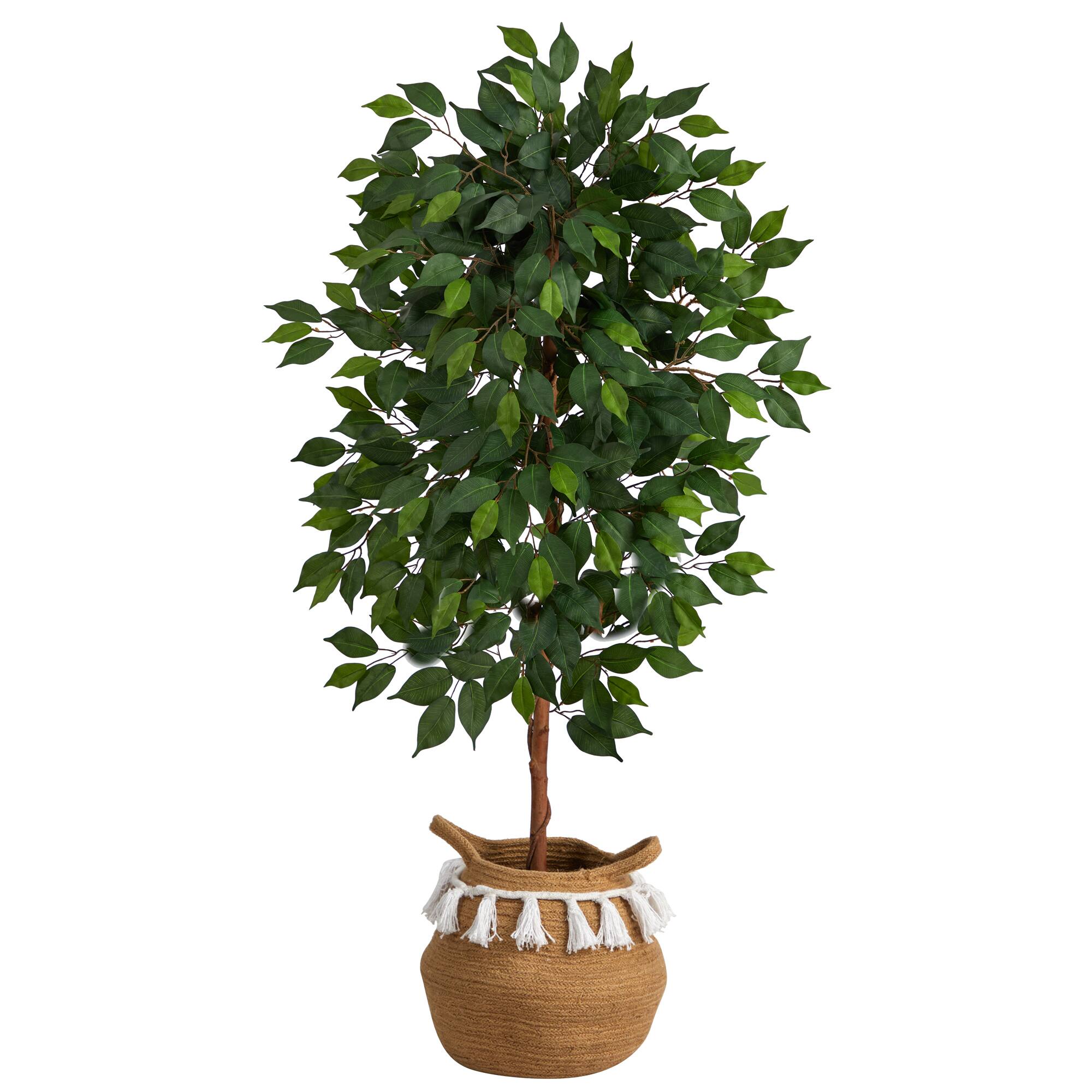 4ft. Artificial Ficus Tree with Basket